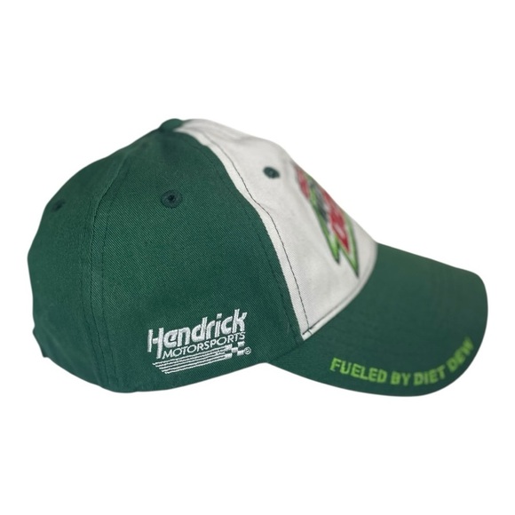 Chase Authentics NASCAR Diet Mountain Dew #88 Dale Jr Adjustable Hat - Picture 5 of 8